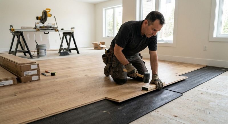 Engineered Wood Installation in Bastrop, TX