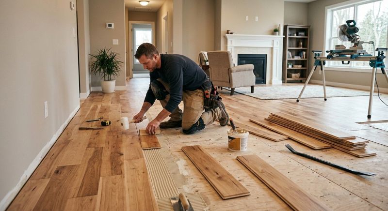 Engineered Wood Installation in Bastrop, TX