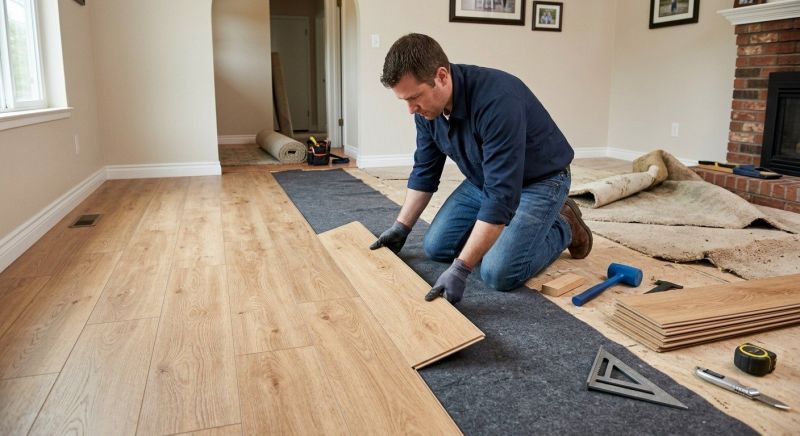 Laminate Floor Remodeling in Bastrop, TX
