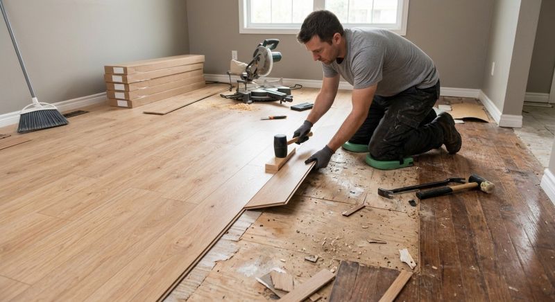 Laminate Floor Remodeling in Bastrop, TX