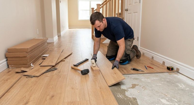 Laminate Floor Replacement in Bastrop County, TX