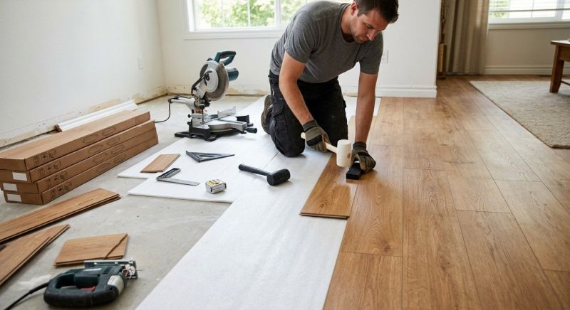 Laminate Floor Replacement in Cedar Creek, TX