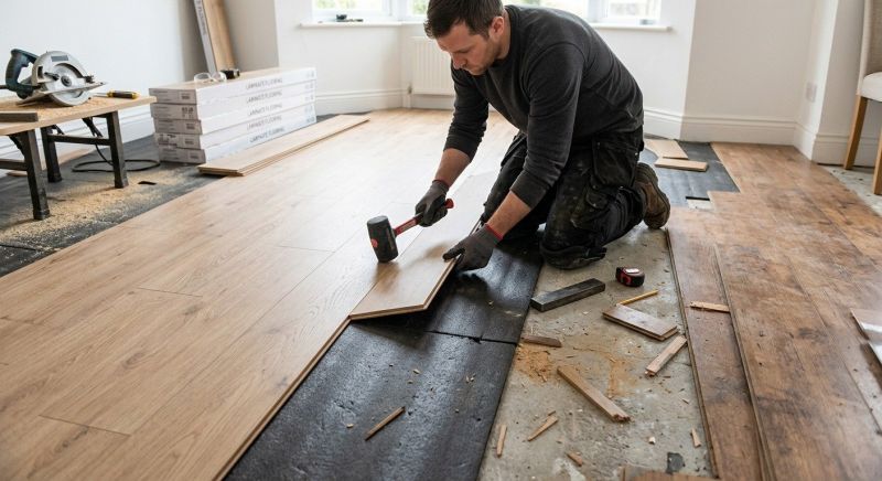 Laminate Floor Replacement in Dime Box, TX