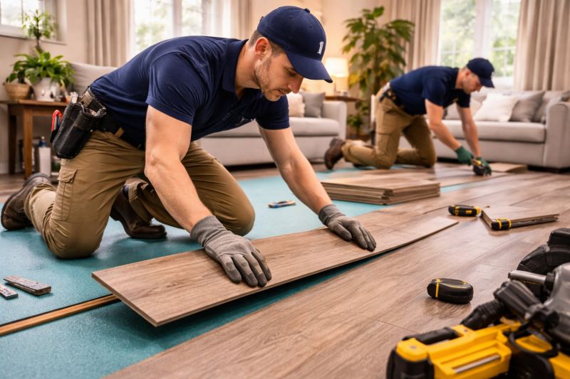 Laminate Floor Replacement in Bastrop, TX