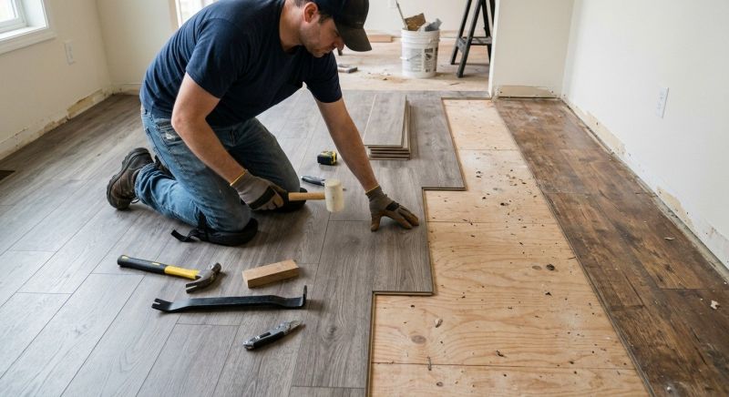 Laminate Floor Replacement in Bastrop, TX