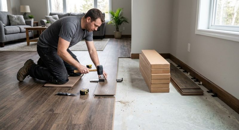 Luxury Vinyl Tile Installation in Cedar Creek, TX