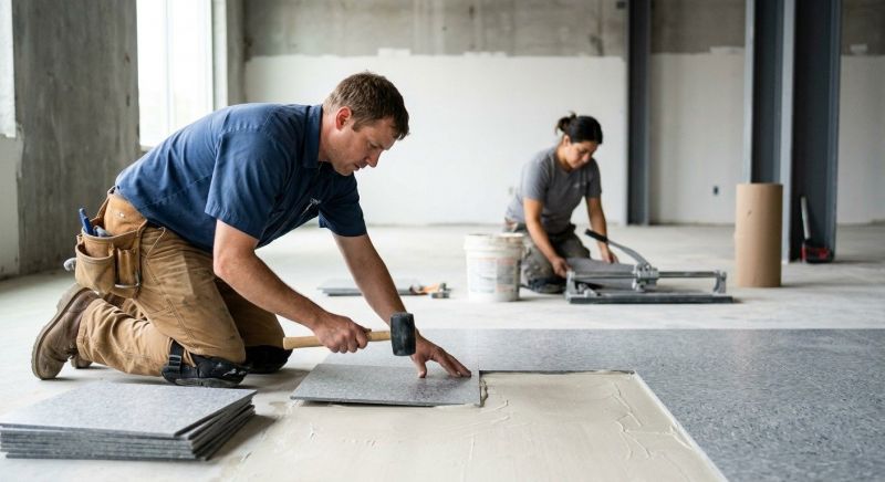 Lvt Flooring Installation in Dime Box, TX
