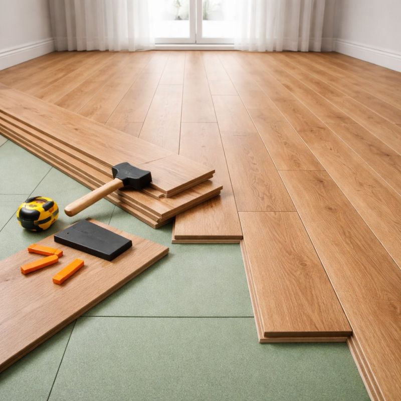Plank Laminate Installation in Bastrop, TX