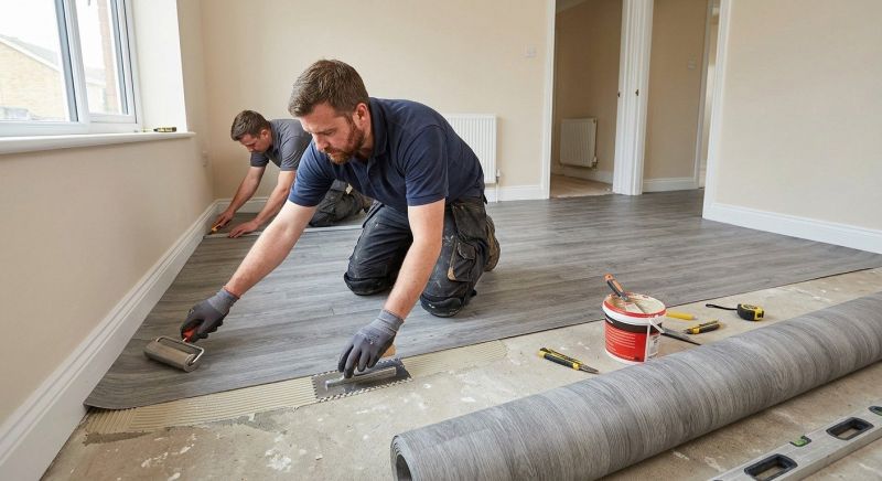 Sheet Flooring Installation in Giddings, TX