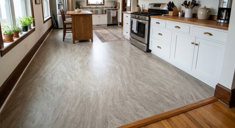 Sheet Linoleum Installation in Manor, TX
