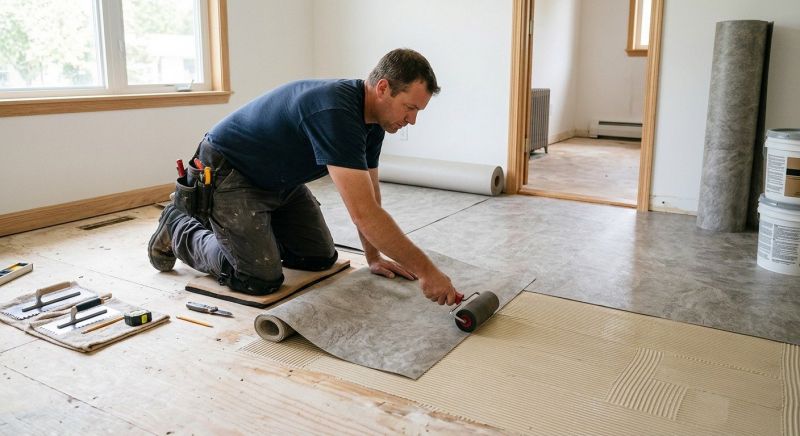 Sheet Vinyl Installation in Bastrop County, TX