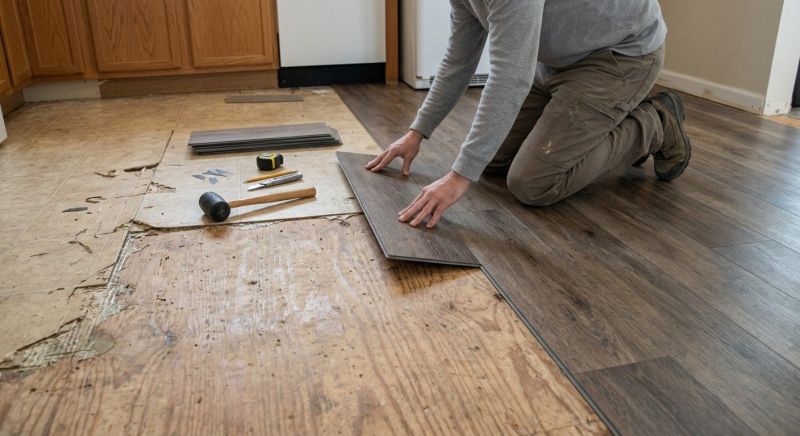 Vinyl Floor Replacement in Bastrop, TX