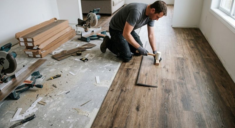 Vinyl Flooring Installation in Del Valle, TX
