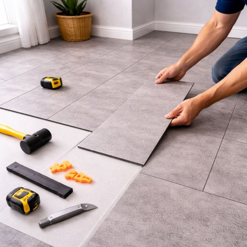 Vinyl Tile Replacement in Bastrop, TX