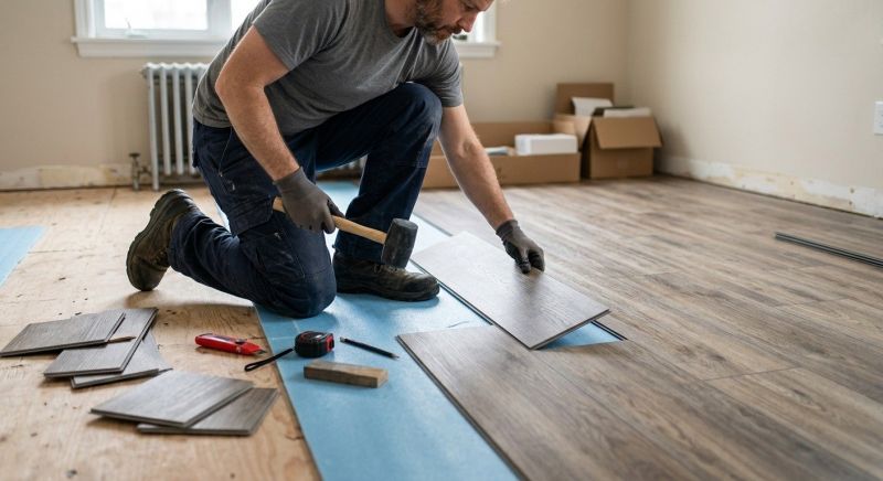 Linoleum Flooring Replacement