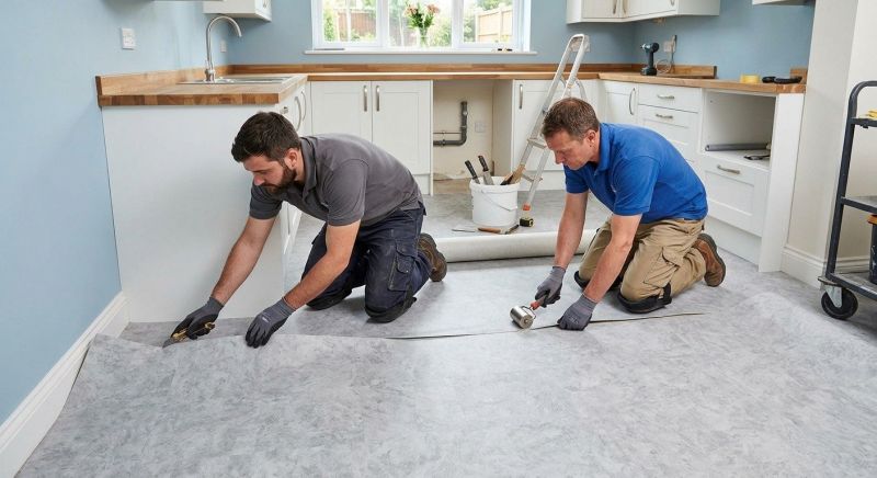 Sheet Linoleum Installation in Giddings, TX
